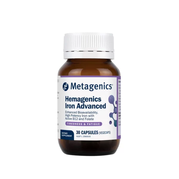 Hemagenics Iron Advanced 30 Capsules