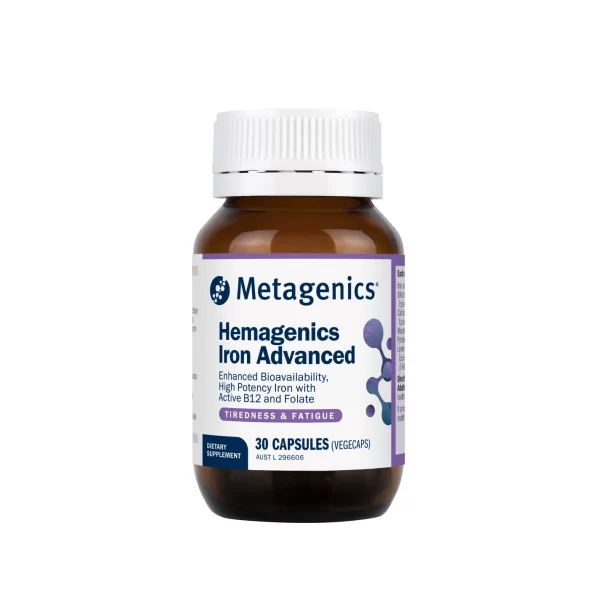 Hemagenics Iron Advanced 30 Capsules